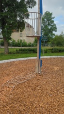 Foto: Kletterseil lose, Spielplatz Uferweg 