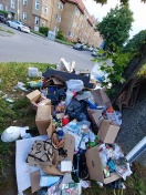 Foto: Illegaler Abfall (seit Wochen) 