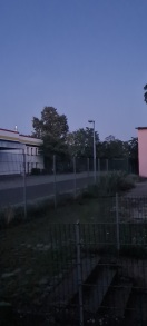 Foto: Fehlende Straßenbeleuchtung  