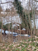 Foto: Müll am Uferrand und in der Spree 