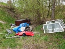Foto: Müllhalde an Bahnunterführung 