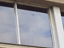 Foto: Defekte Fensterscheibe  