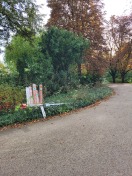 Foto: Wanderwegführung am kleinen Spreewehr ausgehebelt 