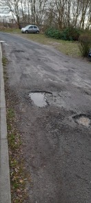 Foto: Schlaglöcher 