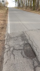 Foto: Schlagloch 