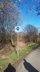 Foto: Wegbeschilderung verkehr 
