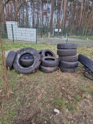 Foto: Alte Autoreifen 