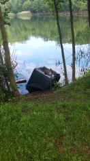 Foto: Müll am Baggersee /Stern 