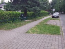 Foto: Straße ohne  Strassenschild 