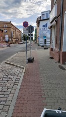 Foto: Radwegflächen sind verpflichtend freihalten  