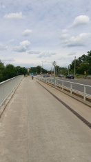 Foto: Straßenlaterne Reparatur Gördenbrücke  