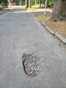 Foto: Schlaglöcher 