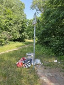 Foto: Überfüllter Mülleimer  
