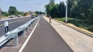 Foto: Unvollständiger Geh- und Radweg in der Potsdamer Straße trotz Nutzungspflicht in beide Richtungen 