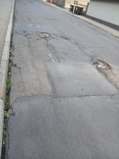 Foto: Schlaglöcher 