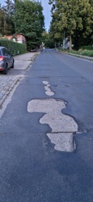 Foto: Schlagloch 