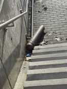 Foto: Kaputter Poller 