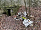 Foto: Müll im Wald 