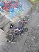 Foto: Demoliertes Fahrrad  