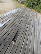 Foto: Defekt am Nord-Ost-Rondell 