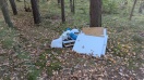 Foto: Müll im Wald in Pinnow 