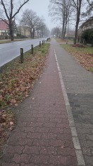 Foto: Radweg freilegen 