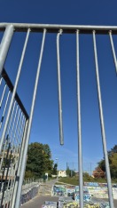 Foto: Verletzungsgefahr an der Skateanlage 