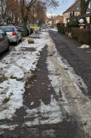 Foto: Nicht befahrbar Radweg 