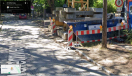 Foto: Straße beschädigt 