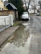 Foto: Falsche Straßenbauarbeiten 