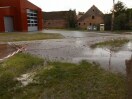 Foto: Ständige Gefahr durch fehlenden Regenentwässerung,siehe ID: 276166 vom 03.12.23 und ID291908 vom 01.04.24 und ID: 299117  