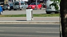 Foto: Kühlschrank an Busstation 