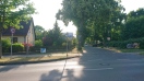 Foto: Straßenschild verbogen 