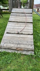 Foto: Leiter Spielplatz Bergholz bei Bad Belzig 