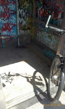 Foto: Wieder Urin im Fahrstuhl... an Blauer Brücke 