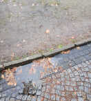 Foto: Gully verstopft 