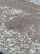 Foto: Thyrow | Heinrich-Stoll-Straße 33 | Absenkung Belag um Hydrant 