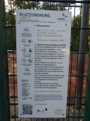 Foto: Sportplatz verschlossen 