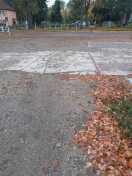 Foto: Abgesackter Boden 