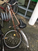 Foto: herrenloses Fahrrad 