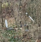 Foto: Illegale Ablage Grünanlage Verbindung Wiesen Weg  