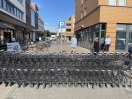 Foto: Behindertenfeindlicher Rathausmarkt  