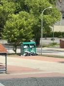Foto: Altkleidercontainer  