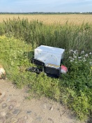 Foto: Waschmaschine entsorgt  