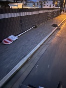 Foto: Sehr große Unfallgefahr  