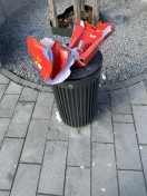 Foto: Papierkörbe  