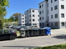 Foto: Mülltonnen auf der Straße  