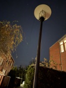 Foto: Laterne seit halben Jahr defekt 