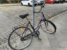 Foto: Defektes Fahrrad abgestellt  
