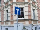 Foto: Korrektur von unzutreffender Sackgassenbeschilderung in Kamenzer Straße 